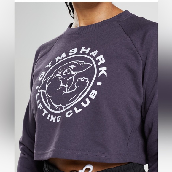 GYMSHARK LEGACY CROPPED SWEATER - Picture 3 of 7